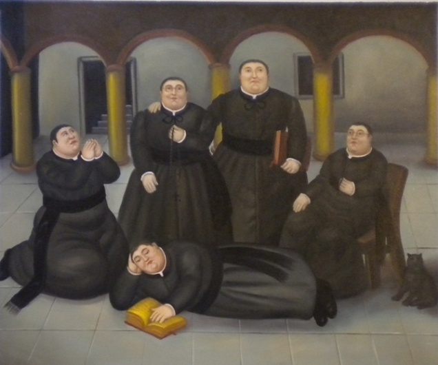 store falso d'autore il Seminario di Fernando Botero